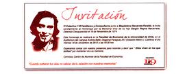 Invitación al homenaje por la memoria viva
