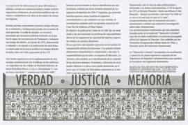 Verdad, Justicia, Memoria