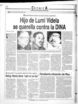 Rettig: Romo teme "caer en su ley"