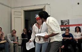 Participantes de actividad del Ciclo de Literatura y Memoria en Londres 38