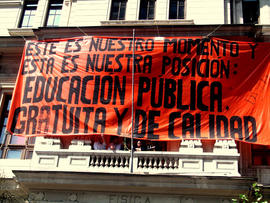 "ESTE ES NUESTRO MOMENTO Y ESTA ES NUESTRA POSICIÓN: EDUCACIÓN PÚBLICA GRATUITA Y DE CALIDAD"