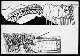 Ilustración basada en el testimonio de Miguel Ángel Rebolledo 1
