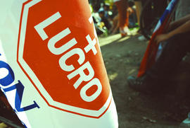 Sticker "NO + LUCRO"