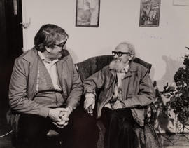 Rafael Maroto junto a Manuel Cabieses