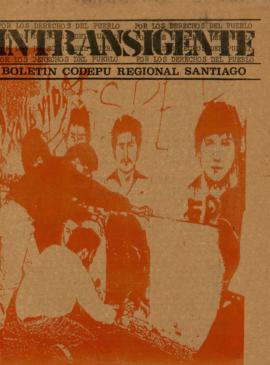 Intransigente. Boletín CODEPU Regional Santiago