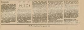Recorte de prensa, Desaparecidos