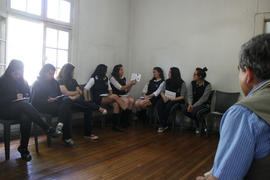 Escolares participando de visita en Londres 38