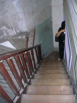 Escalera a azotea del inmueble ubicado en Londres 38