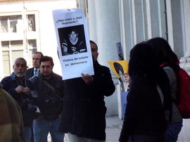 "¿Has visto a José Huenante? Víctima del estado en democracia"