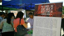 Estand de Londres 38 en jornada por los derechos colectivos
