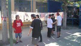 Exhibición itinerante de afiches de la "Brigada 40 años de luchas y resistencia"