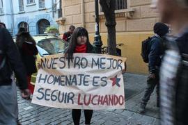 "Nuestro mejor homenaje es seguir luchando"