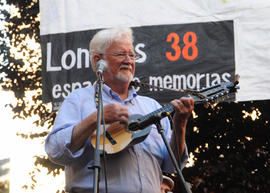 Horacio Durán de Inti-Illimani Histórico en acto conmemorativo en Londres 38