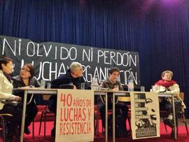 Presentación de la "Brigada 40 años de luchas y resistencia"