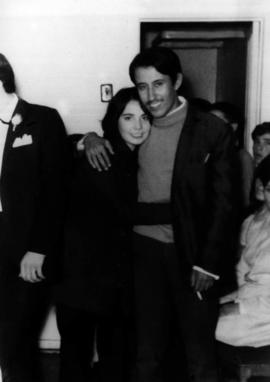 Jorge Espinosa junto a su pareja, Elisa Sepúlveda