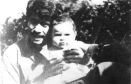 Alfonso Chanfreau junto a su hija, Natalia