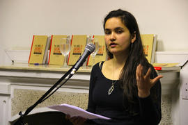 Intervención durante el lanzamiento del libro "40 años de luchas y resistencia"
