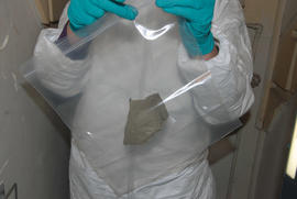 Muestra tomada desde inmueble de Londres 38