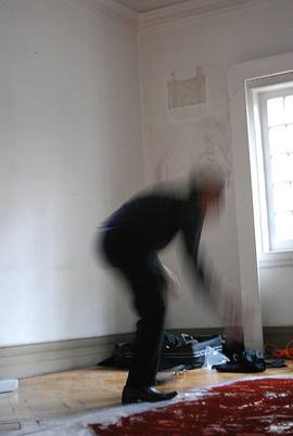 Gonzalo Rabanal en performance