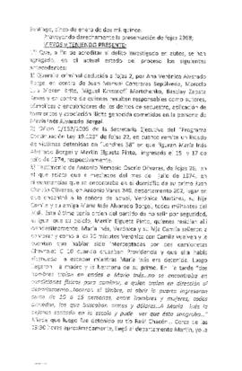 Amplían procesamientos contra represores por desapariciones forzadas de María Inés Alvarado y Martín Elgueta Pinto