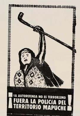 Afiche "¡LA AUTODEFENSA NO ES TERRORISMO!"