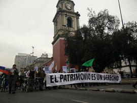 "El patrimonio es un derecho" en marcha del Día del Patrimonio