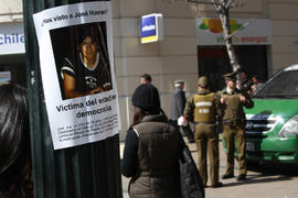 "¿Has visto a José Huenante? Víctima del estado en democracia"
